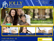 Tablet Screenshot of jollyfamilydentalclinic.com